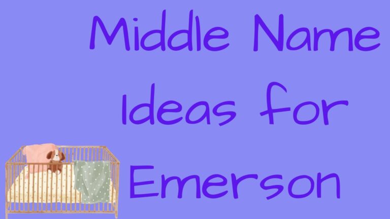 best middle name for Emerson