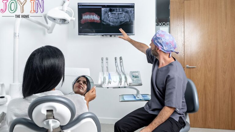 pregnant woman getting dental x rays