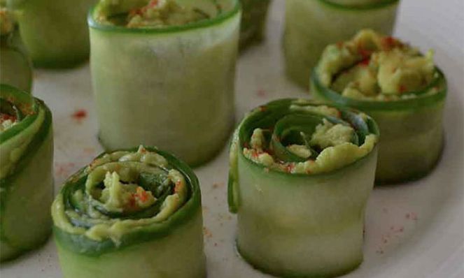 cucumber roll ups